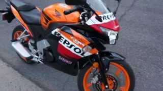 HONDA CBR 125r REPSOL 2012 [upl. by Atokad663]