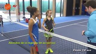 TCBB Finale filles 12 ans Tennis Europe [upl. by Illene150]