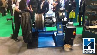 352 Tyre Changer Demo  The CV Show 2018 [upl. by Immot]