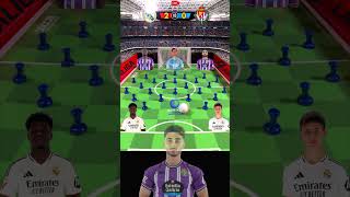 REAL MADRID vs REAL VALLADOILD  LA LIGA HIGHLIGHTS  MARBLE FOOTBALL 082524 espn asmr [upl. by Ydroj]