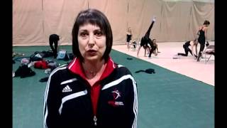 Zdravka Tchonkova Rythmic Gymnastics Coach [upl. by Cyndy]