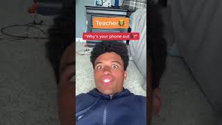 When teacher dies during school💔 shorts viral phone teacher school meme [upl. by Llatsyrc773]