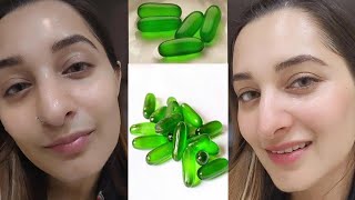 Apply Vitamin E Capsule on Dry Skin and the Result is Extreme Glowing Skin [upl. by Aicilat]