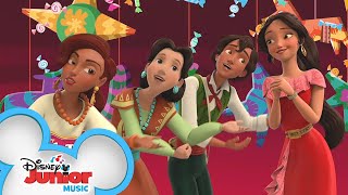 The Way We Do Navidad🎄  Music Video  Elena of Avalor  Disney Junior [upl. by Eedebez]