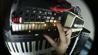 Duo Jam  KORG Volca Beats  MS20 mini  VOX DelayLab [upl. by Harac]