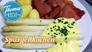 Spargel einfach kochen und schälen [upl. by Theodora]