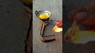 Outdoor Save Money Egg Cooking Episode 65 shorts ytshorts [upl. by Dripps]