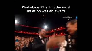 Zimbabwe if having the most inflation was an award [upl. by Llerrahs]