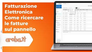 Fatturazione Elettronica come ricercare le fatture sul pannello [upl. by Kellene]