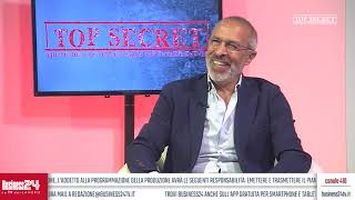 Intervista al Presidente Sebastiano Marinaccio su Business24  Mercatino Franchising su TOP SECRET [upl. by Schroer]