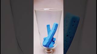 Oddly Satisfying Blue sticks 💙 Pink 🩷 Green Flowers 💚playdough ASMR playdough oddlysatisfying [upl. by Rabassa]