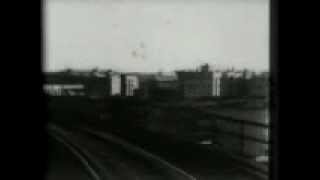 104th Street curve New York elevated railway 1899 [upl. by Alyl]