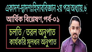 HSC Accounting second paper chapter 6  part01  financial analysis statement  অনুপাত বিশ্লেষণ [upl. by Archibald]