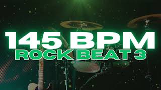 145 BPM  Rock Drum Beat  Loop 3 [upl. by Eittel]