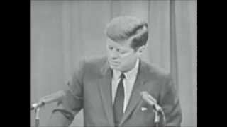 November 14 1963  Clip from President John F Kennedys last News Conference [upl. by Auvil78]