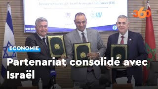 MarocIsraël  signature d’un accord dans le secteur de l’industrie aéronautique [upl. by Bealle]