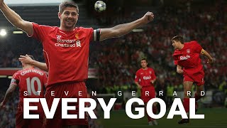 Every Steven Gerrard Goal  Cup Final screamers Istanbul [upl. by Lowson]