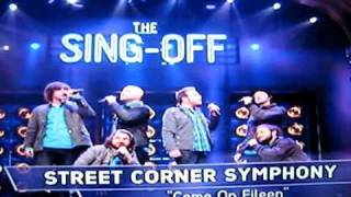 street corner symphony quotCome on Eileenquot NBC The SingOff [upl. by Leontine401]