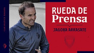 Rueda de prensa de Jagoba Arrasate previa al partido Osasuna vs Las Palmas  10112023 [upl. by Penoyer195]