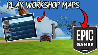 How To Play Workshop Maps on Epic Games Rocket League In Under 3 Minutes 2021 [upl. by Rollins444]