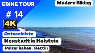 Neustadt in Holstein nach Pelzerhaken amp Rettin Ostseeküste  EBike Tour Radreise Strand Vlog 14 [upl. by Perceval]