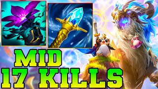 Aurelion Sol Mid Guide LOL S14  Aurelion Sol Gameplay S14 Build Season 14 League Of Legends 1419 [upl. by Suoivatnod]