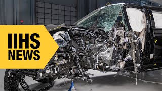 Large SUVs struggle in IIHS tests  IIHS News [upl. by Creath]