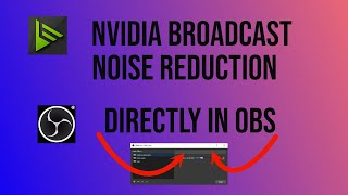 Obs studio using nvidia broadcast noise removal plugin directly  obs nvidia noise removal [upl. by Callista]