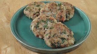 Tuna Fish Cakes  Healthy Recipe  Sanjeev Kapoor Khazana [upl. by Reube]