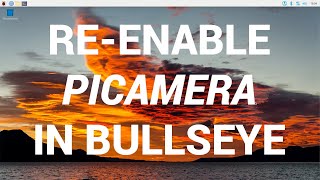 Use Picamera with Raspberry Pi OS Bullseye [upl. by Anselme790]