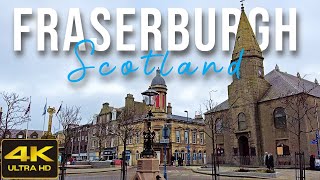 Fraserburgh Scotland Walking Tour 4K 60fps [upl. by Sabino]