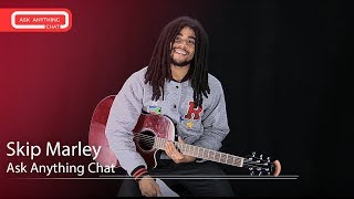 Skip Marley Talks About His Nicknames Singing quotOne Lovequot Katy Perry amp Bob Marley Watch Part 1 [upl. by Ariat]