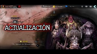 Abismo del Caos  Darkness Rises Actualización  Gameplay abismo del caos  WAR D [upl. by Annatnas]