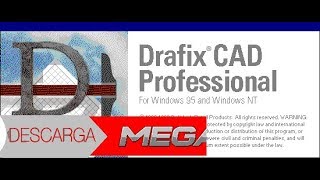 Descargar e instalar Drafix CAD Professional mega mediafire [upl. by Shiff]