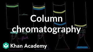 Column chromatography  Chemical processes  MCAT  Khan Academy [upl. by Argella479]