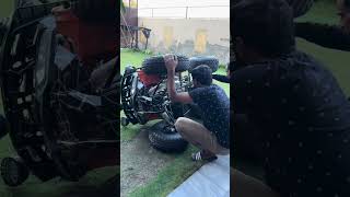 Repair amp Maintenance Day or Dirt Quad Bike for Farm House [upl. by Ikkim]