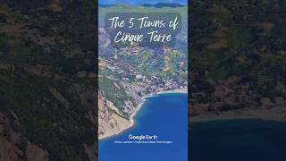 Discover the Magic of Monterosso Cinque Terre from Above shorts cinqueterreitaly travel [upl. by Granniah324]