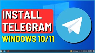 How to Install Telegram on Windows 1011 PC [upl. by Suzette494]