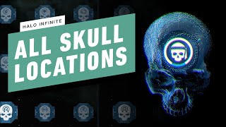 Halo Infinite  All Skull Locations Campaign [upl. by Airdnat]