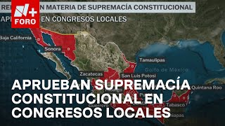 17 congresos locales aprueban reforma en materia de Supremacía Constitucional  Las Noticias [upl. by Broeder789]