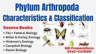 Phylum Arthropoda General Characteristics Phylogeny amp Classification  Miller amp Harley Zoology [upl. by Esyahc14]