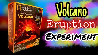 How to Build your own Volcano Experiment kit from National Geographic [upl. by Mitchiner]