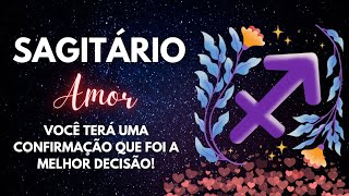 SAGITÁRIO ♐️ AMOR ❤️ DEPOIS DE TANTO TENTAR VOCÊ DECIDIU SEGUIR EM FRENTE 😕😮‍💨 [upl. by Ammadas]