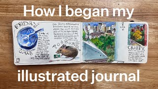 How I began my illustrated journal [upl. by Garibold]