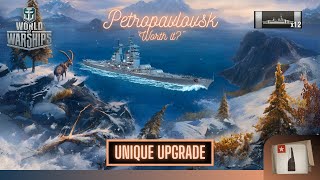 World of Warships  Petropavlovsk Unique Upgrade Worth It [upl. by Dore445]