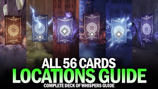 All 56 Card Locations Guide Complete Deck of Whispers Guide Destiny 2 Season of the Witch [upl. by Valente]