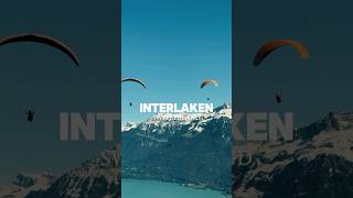 Interlaken Paragliding Funiculars amp Swiss Mountains [upl. by Anairb]