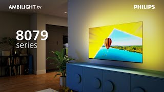 Philips 8079  Ambilight TV  4K UHD  Titan OS  Jouw nieuwe betaalbare 4k TV voor het EK Voetbal [upl. by Settle778]