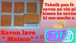 kòman pou fè savon lave pi kimen ke savon lave ki sou mache a [upl. by Arlyne]