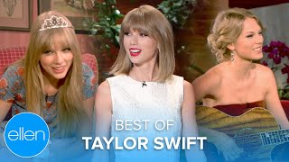 The Best of Taylor Swift on The Ellen Show Part 2 [upl. by Rofotsirk827]